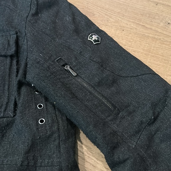 Victorinox vintage military style black wool jacket. - Picture 10 of 16